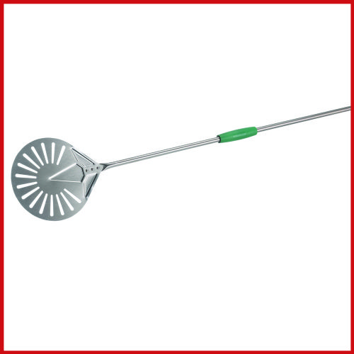 GI Metal Gluten Free Turning Peel IG-20F - 20cm Head - 150cm Handle